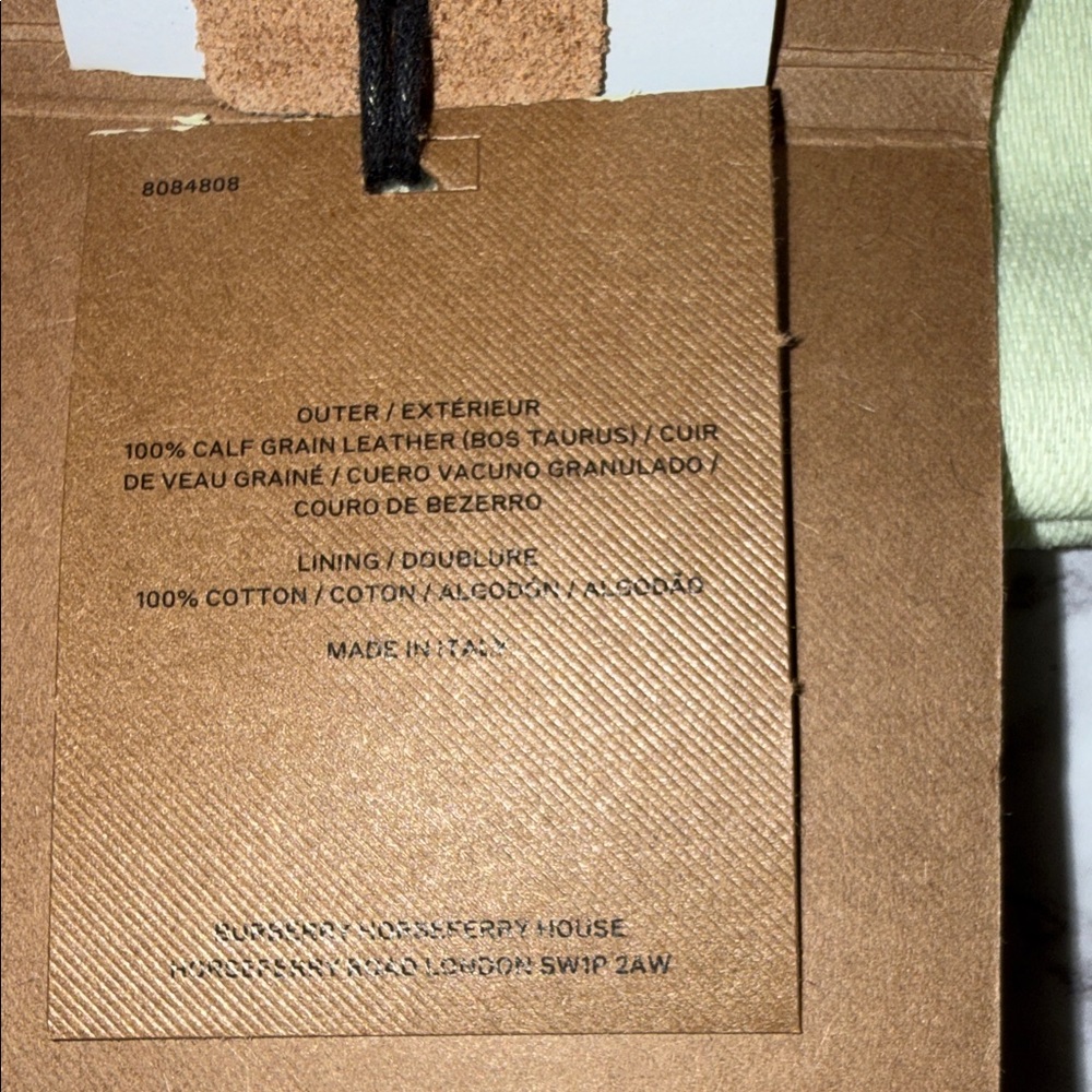 Burberry Reversible Check Belt - NWT - Picture 10 of 12